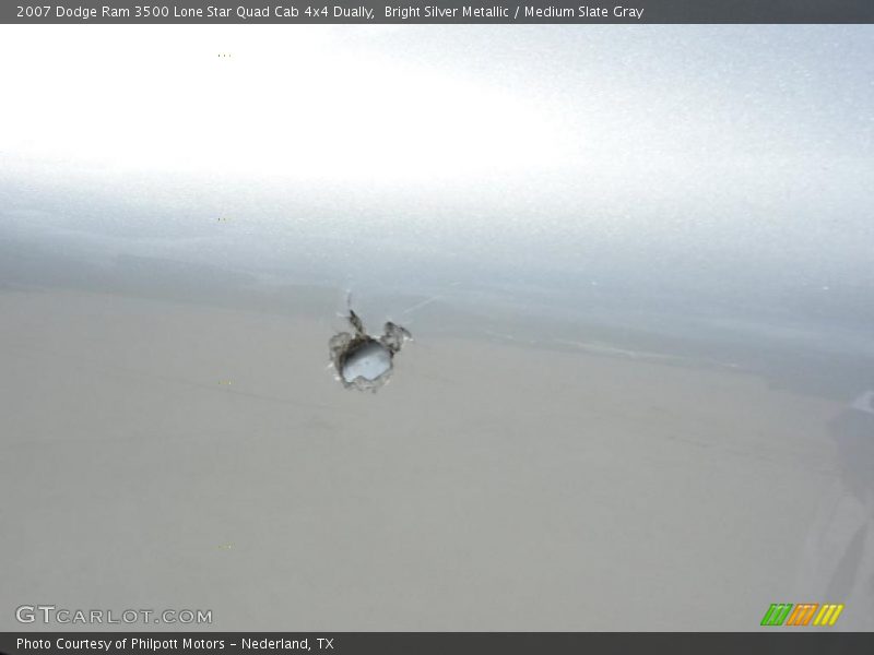 Bright Silver Metallic / Medium Slate Gray 2007 Dodge Ram 3500 Lone Star Quad Cab 4x4 Dually