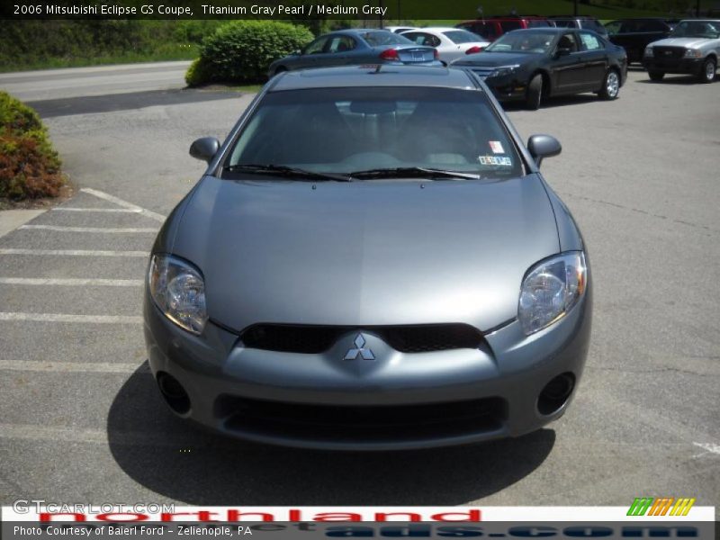 Titanium Gray Pearl / Medium Gray 2006 Mitsubishi Eclipse GS Coupe