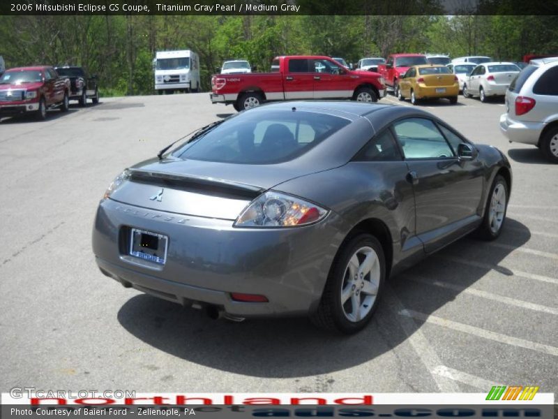 Titanium Gray Pearl / Medium Gray 2006 Mitsubishi Eclipse GS Coupe