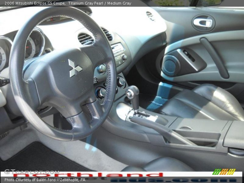Titanium Gray Pearl / Medium Gray 2006 Mitsubishi Eclipse GS Coupe