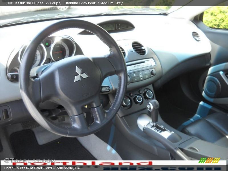 Titanium Gray Pearl / Medium Gray 2006 Mitsubishi Eclipse GS Coupe