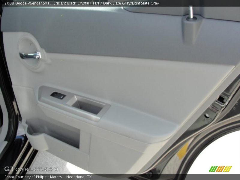 Brilliant Black Crystal Pearl / Dark Slate Gray/Light Slate Gray 2008 Dodge Avenger SXT
