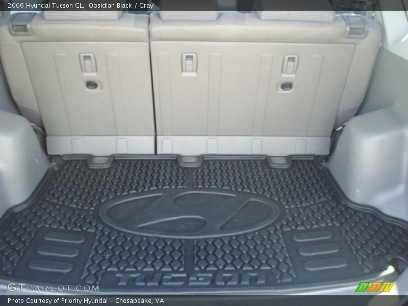 Obsidian Black / Gray 2006 Hyundai Tucson GL