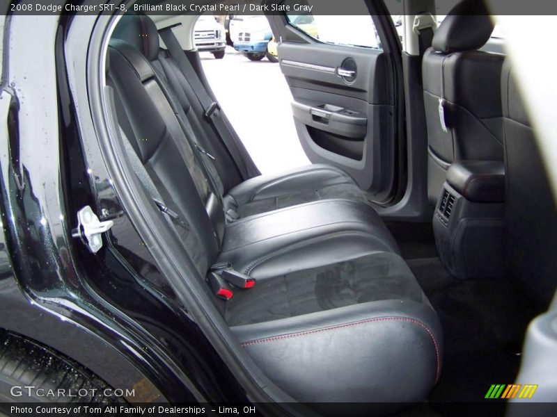 Brilliant Black Crystal Pearl / Dark Slate Gray 2008 Dodge Charger SRT-8