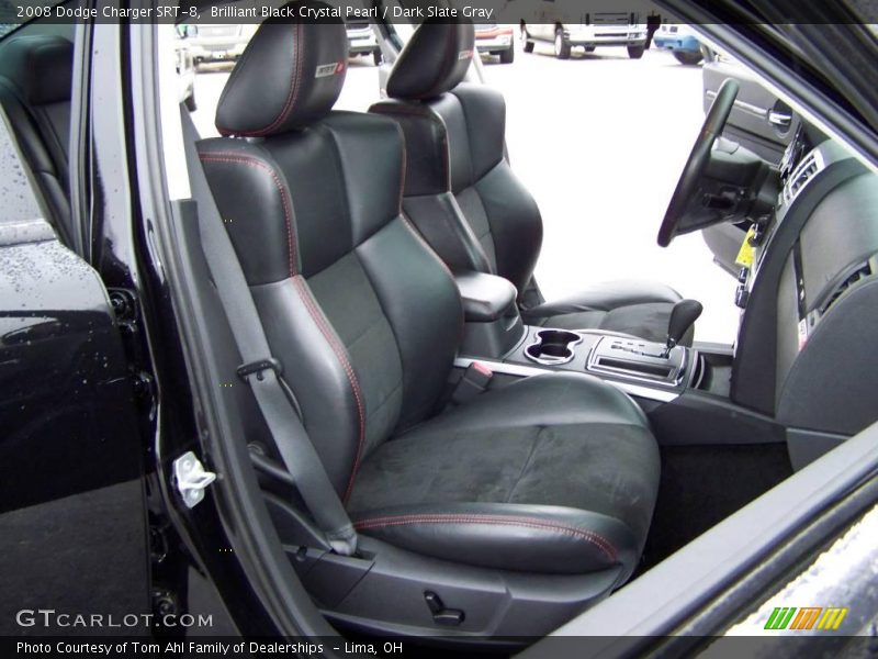 Brilliant Black Crystal Pearl / Dark Slate Gray 2008 Dodge Charger SRT-8