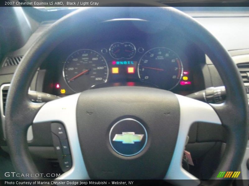 Black / Light Gray 2007 Chevrolet Equinox LS AWD