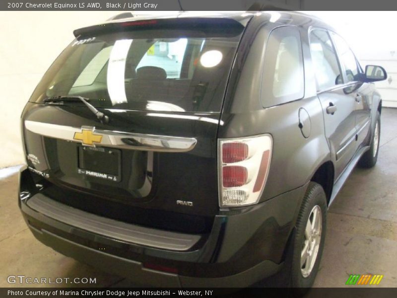 Black / Light Gray 2007 Chevrolet Equinox LS AWD