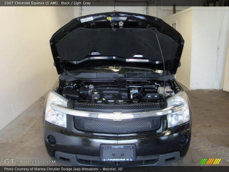Black / Light Gray 2007 Chevrolet Equinox LS AWD