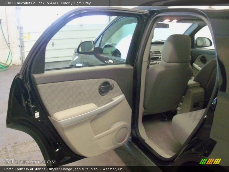 Black / Light Gray 2007 Chevrolet Equinox LS AWD