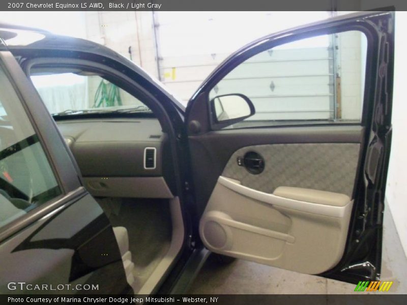 Black / Light Gray 2007 Chevrolet Equinox LS AWD