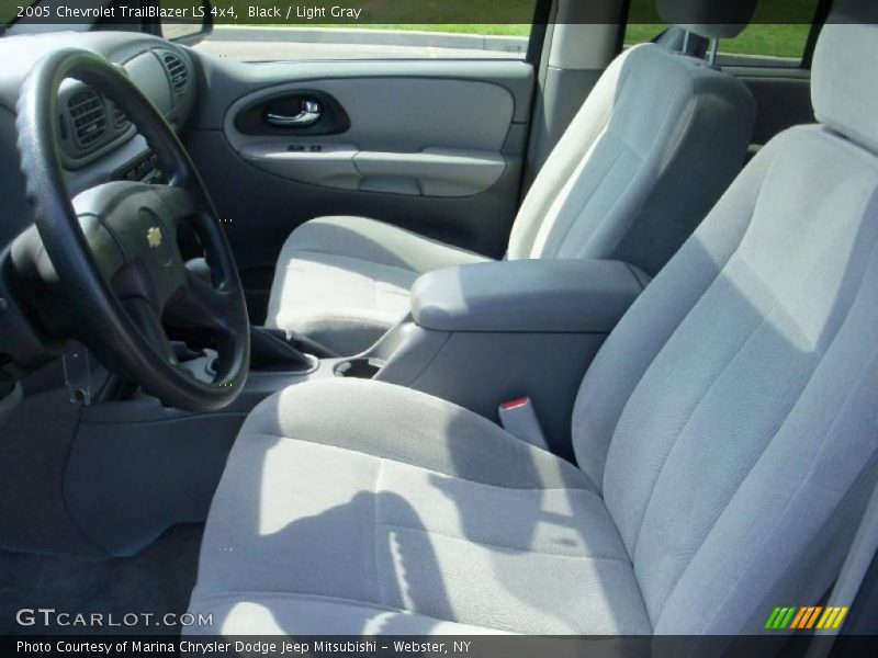 Black / Light Gray 2005 Chevrolet TrailBlazer LS 4x4