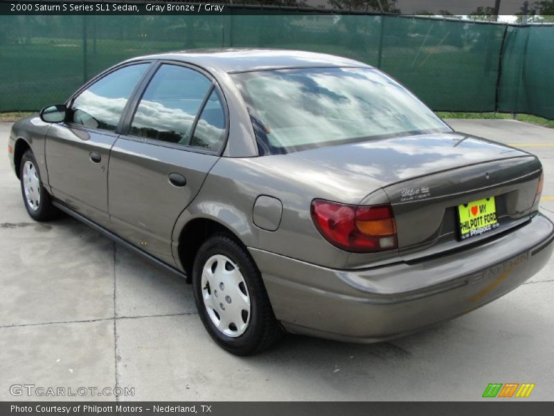 Gray Bronze / Gray 2000 Saturn S Series SL1 Sedan