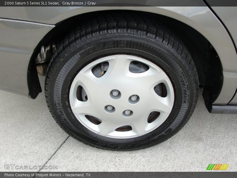 Gray Bronze / Gray 2000 Saturn S Series SL1 Sedan