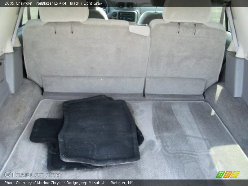 Black / Light Gray 2005 Chevrolet TrailBlazer LS 4x4