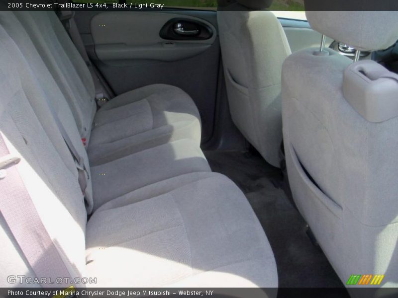Black / Light Gray 2005 Chevrolet TrailBlazer LS 4x4
