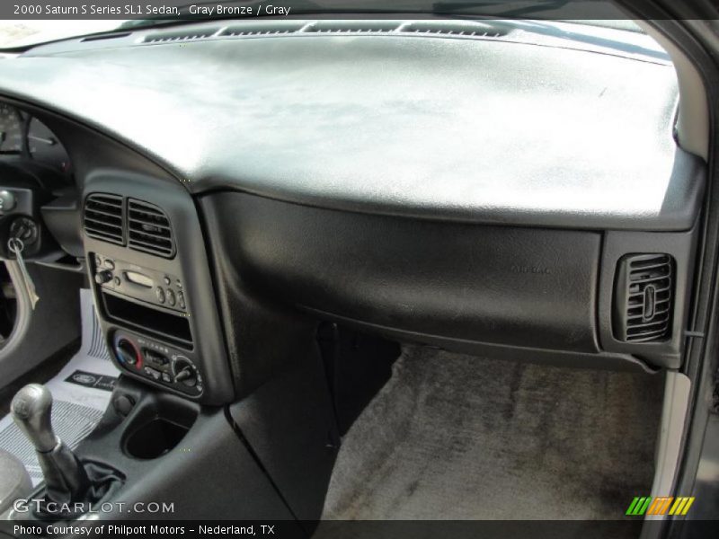 Gray Bronze / Gray 2000 Saturn S Series SL1 Sedan