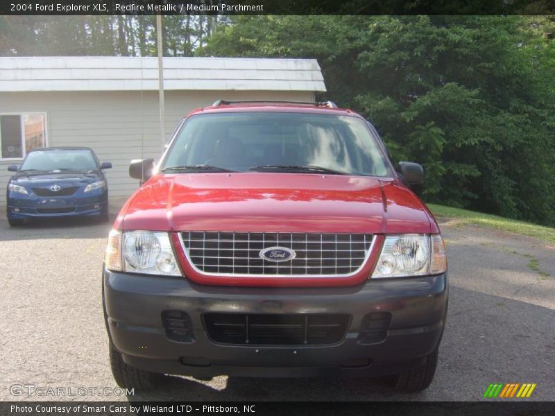 Redfire Metallic / Medium Parchment 2004 Ford Explorer XLS