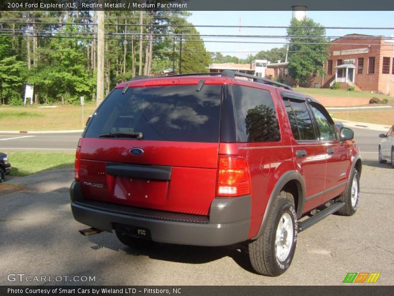Redfire Metallic / Medium Parchment 2004 Ford Explorer XLS