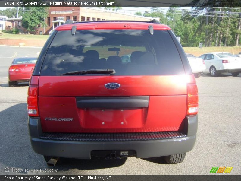 Redfire Metallic / Medium Parchment 2004 Ford Explorer XLS