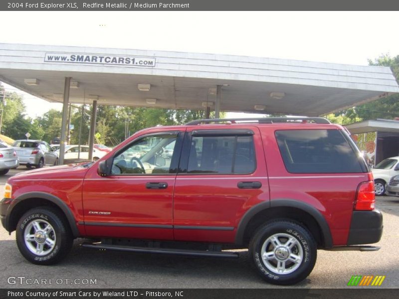 Redfire Metallic / Medium Parchment 2004 Ford Explorer XLS