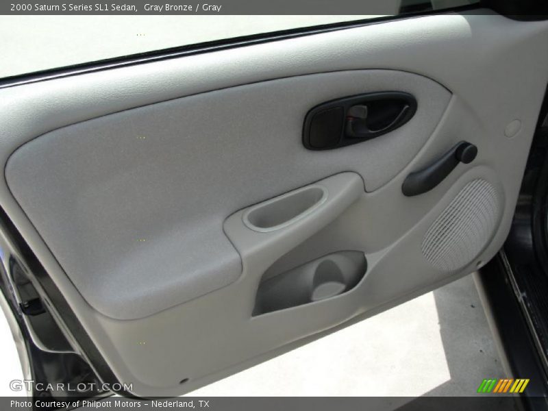 Gray Bronze / Gray 2000 Saturn S Series SL1 Sedan