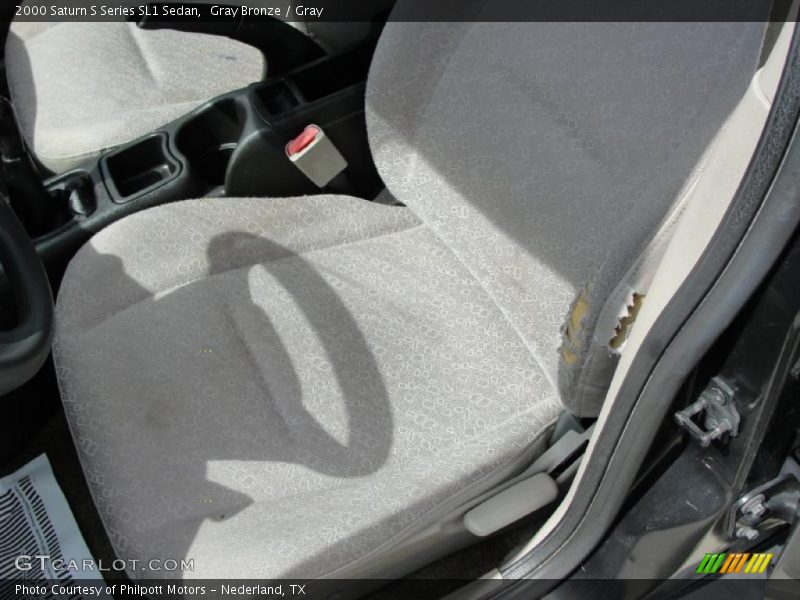 Gray Bronze / Gray 2000 Saturn S Series SL1 Sedan