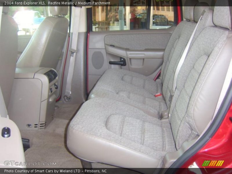 Redfire Metallic / Medium Parchment 2004 Ford Explorer XLS