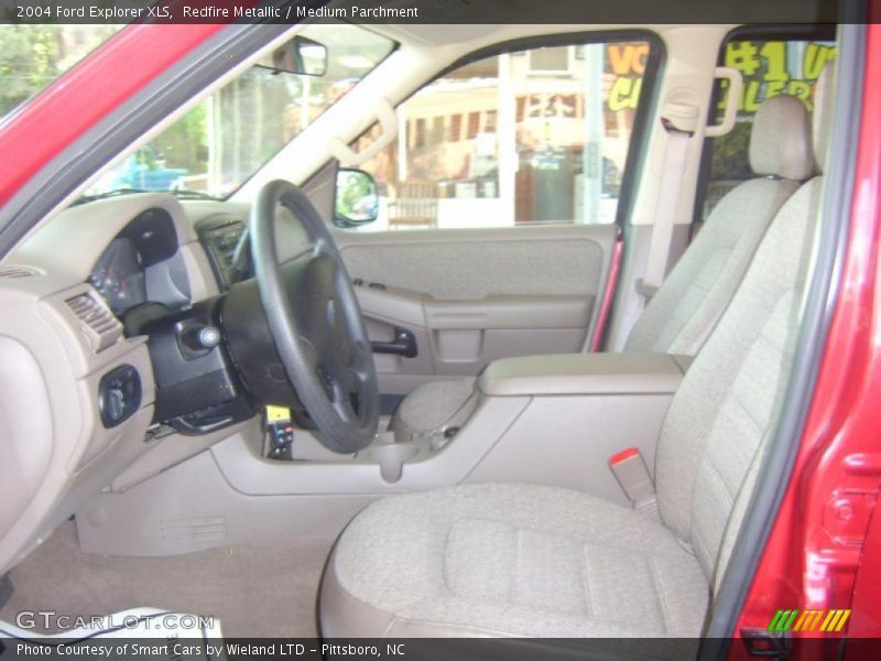 Redfire Metallic / Medium Parchment 2004 Ford Explorer XLS