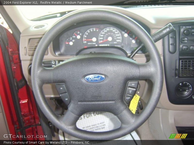 Redfire Metallic / Medium Parchment 2004 Ford Explorer XLS