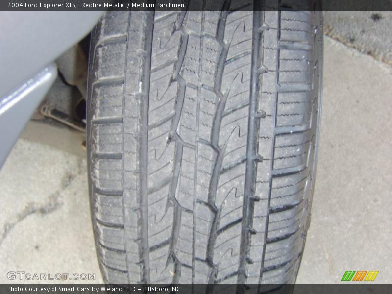 Redfire Metallic / Medium Parchment 2004 Ford Explorer XLS