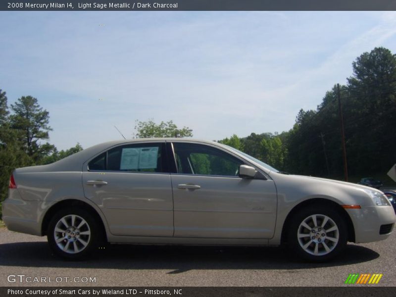 Light Sage Metallic / Dark Charcoal 2008 Mercury Milan I4