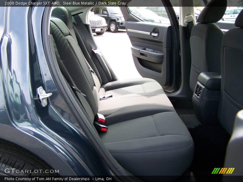 Steel Blue Metallic / Dark Slate Gray 2008 Dodge Charger SXT AWD