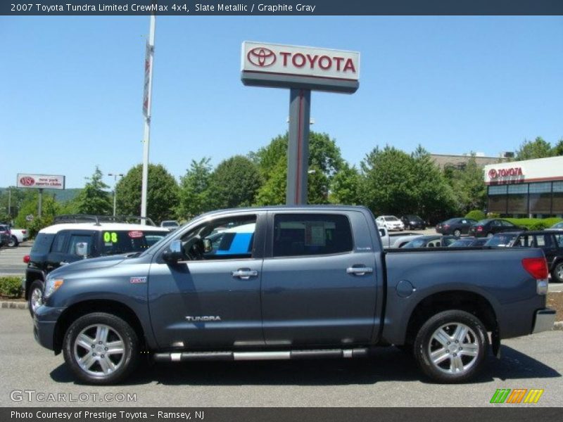 Slate Metallic / Graphite Gray 2007 Toyota Tundra Limited CrewMax 4x4