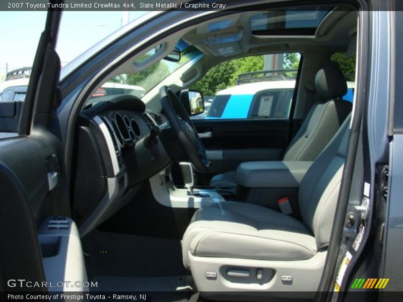 Slate Metallic / Graphite Gray 2007 Toyota Tundra Limited CrewMax 4x4