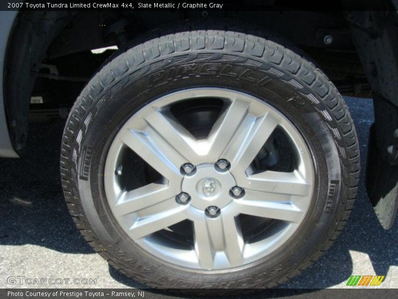 Slate Metallic / Graphite Gray 2007 Toyota Tundra Limited CrewMax 4x4