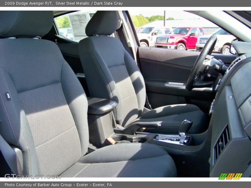 Silver Steel Metallic / Dark Slate Gray 2009 Dodge Avenger R/T