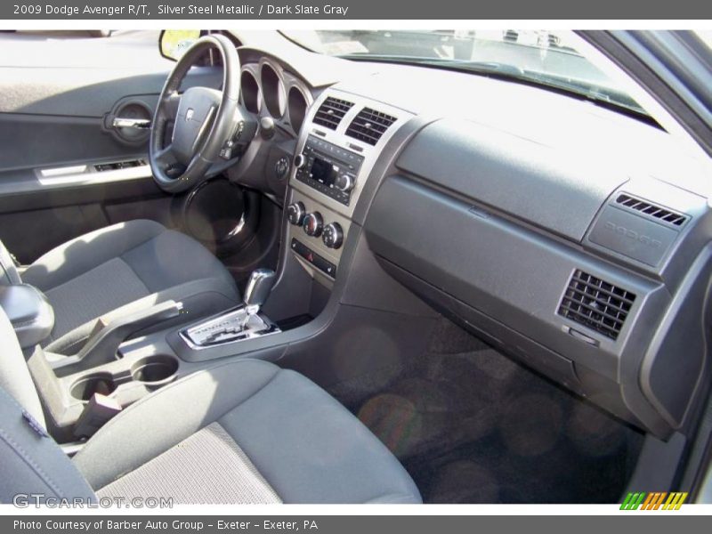 Silver Steel Metallic / Dark Slate Gray 2009 Dodge Avenger R/T