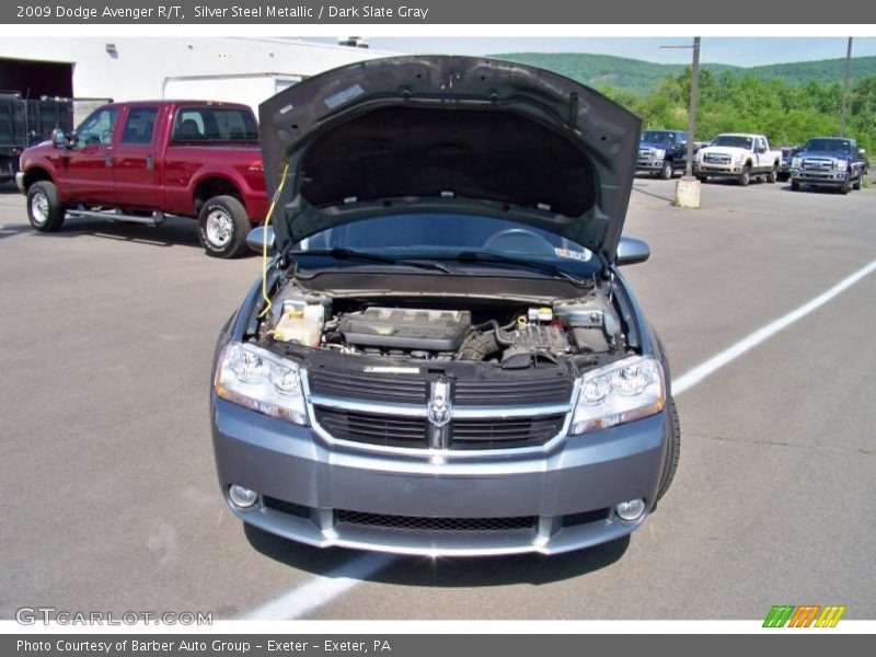 Silver Steel Metallic / Dark Slate Gray 2009 Dodge Avenger R/T
