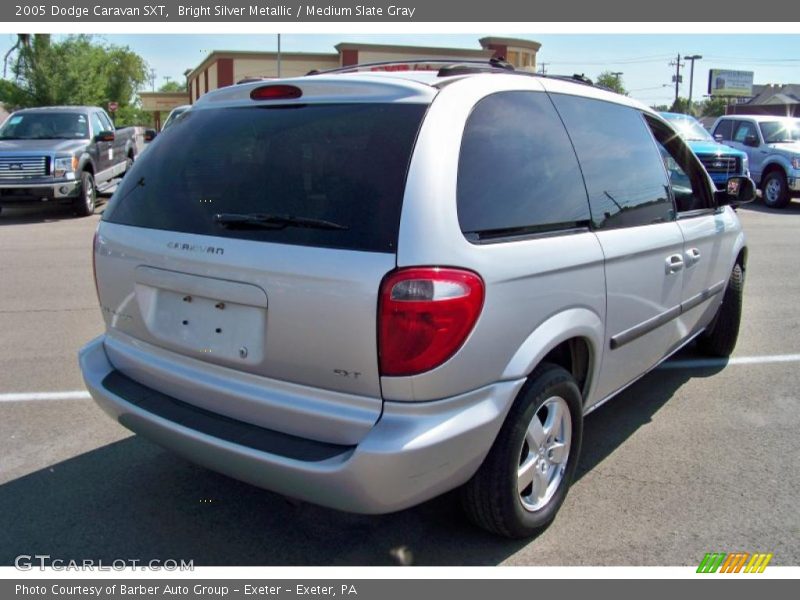 Bright Silver Metallic / Medium Slate Gray 2005 Dodge Caravan SXT