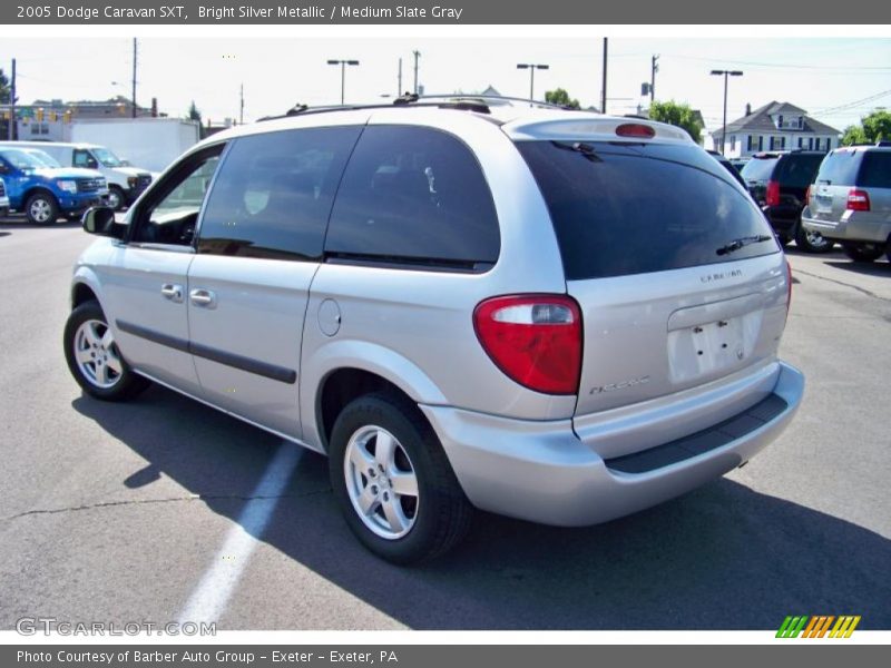 Bright Silver Metallic / Medium Slate Gray 2005 Dodge Caravan SXT