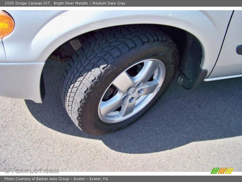 Bright Silver Metallic / Medium Slate Gray 2005 Dodge Caravan SXT