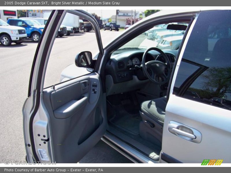 Bright Silver Metallic / Medium Slate Gray 2005 Dodge Caravan SXT