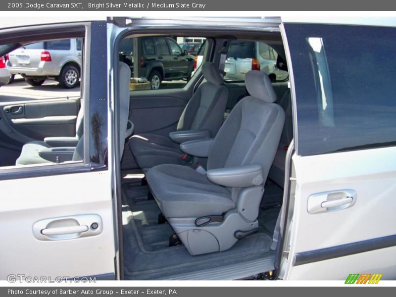 Bright Silver Metallic / Medium Slate Gray 2005 Dodge Caravan SXT
