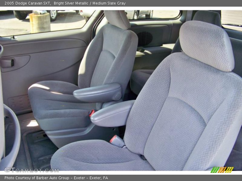 Bright Silver Metallic / Medium Slate Gray 2005 Dodge Caravan SXT