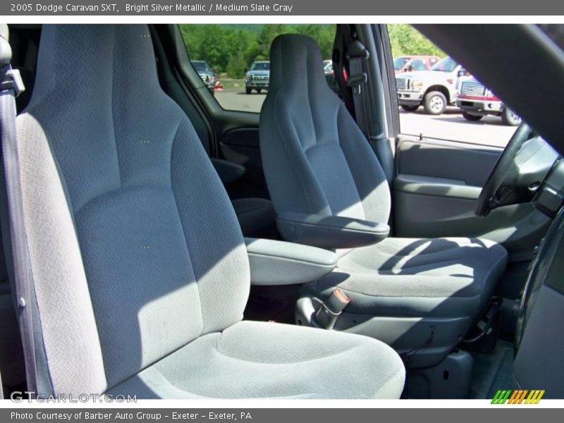Bright Silver Metallic / Medium Slate Gray 2005 Dodge Caravan SXT