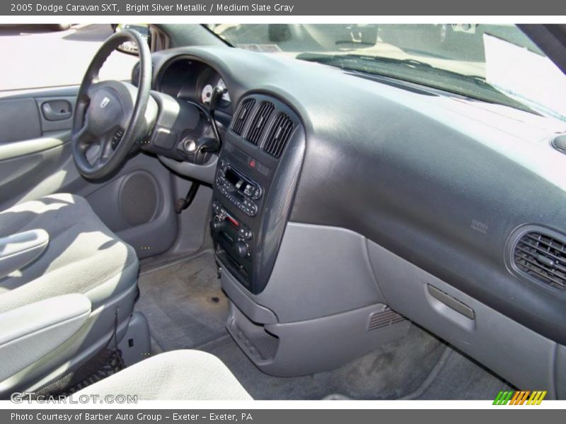 Bright Silver Metallic / Medium Slate Gray 2005 Dodge Caravan SXT
