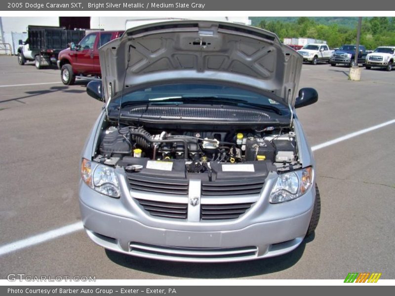 Bright Silver Metallic / Medium Slate Gray 2005 Dodge Caravan SXT