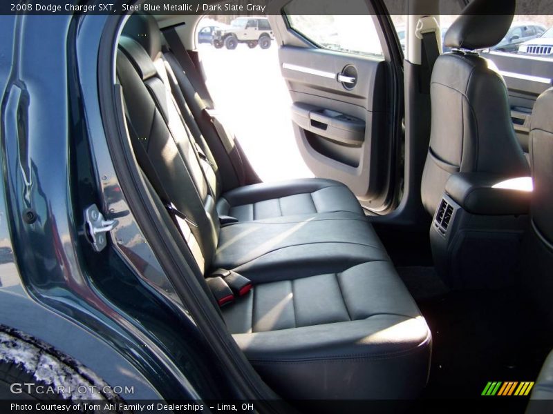 Steel Blue Metallic / Dark Slate Gray 2008 Dodge Charger SXT