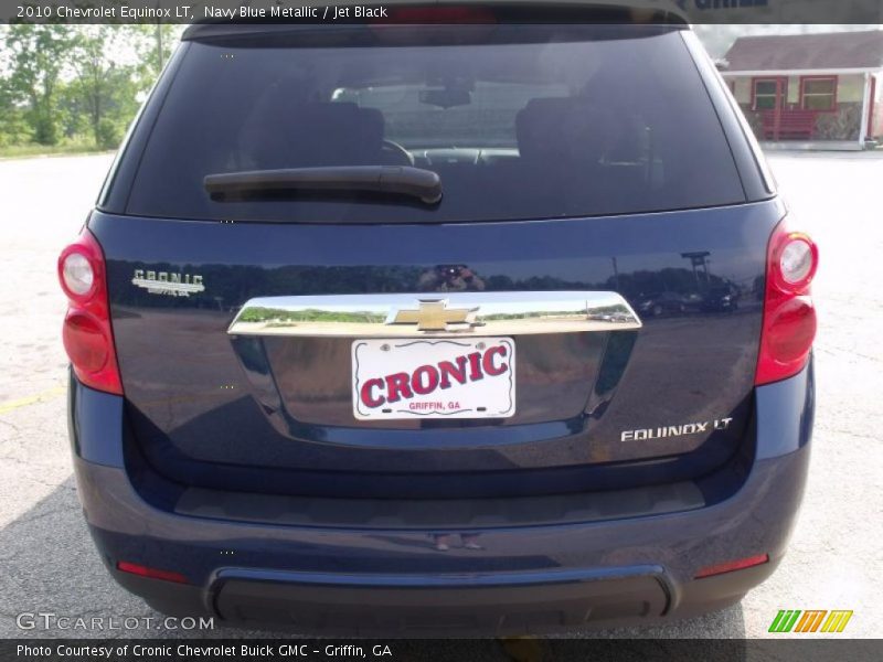 Navy Blue Metallic / Jet Black 2010 Chevrolet Equinox LT