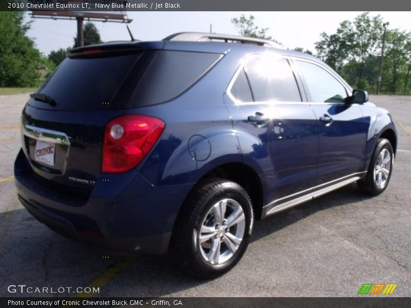 Navy Blue Metallic / Jet Black 2010 Chevrolet Equinox LT